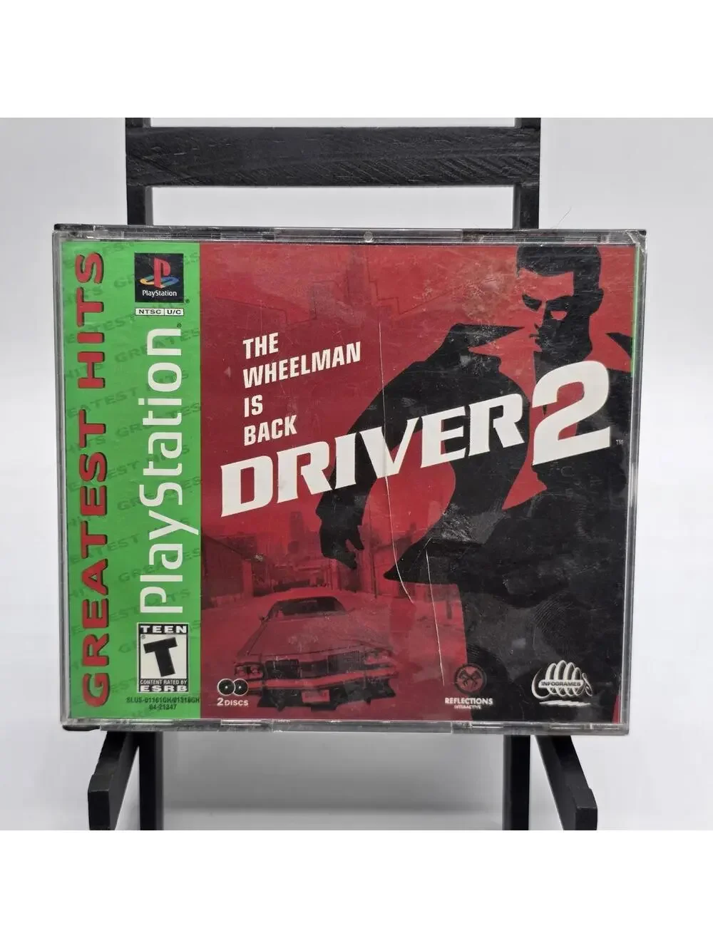 Driver 2 (PlayStation 1 PS1, 2000) Greatest Hits CIB Complete Tested